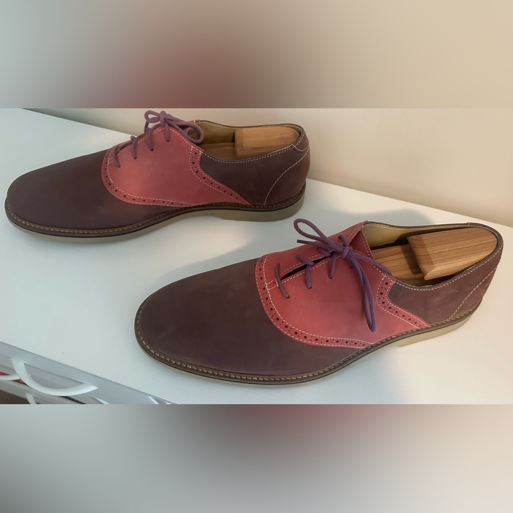 Pre-owned Men’s Saddle Shoes - Pink/Purple